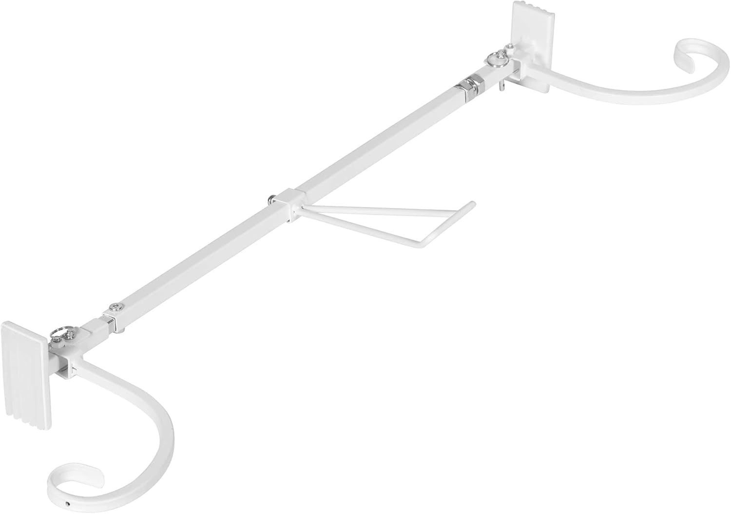 VILLAGE LIGHTING COMPANY [Front Door Garland Hanger] - Adjustable to Different Door Widths | Heavy-Duty Cast Iron | Decorative Christmas and Holiday Decor | No Nails, Screws, or Damage