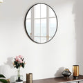 47x14 Mirror Rectangle Full Body Length Door Hanging Wall Mounted Metal Aluminum Alloy Frame Dressing Make-up Mirrors for Entryway Bedroom Bathroom Living Room 47 14 inch Black