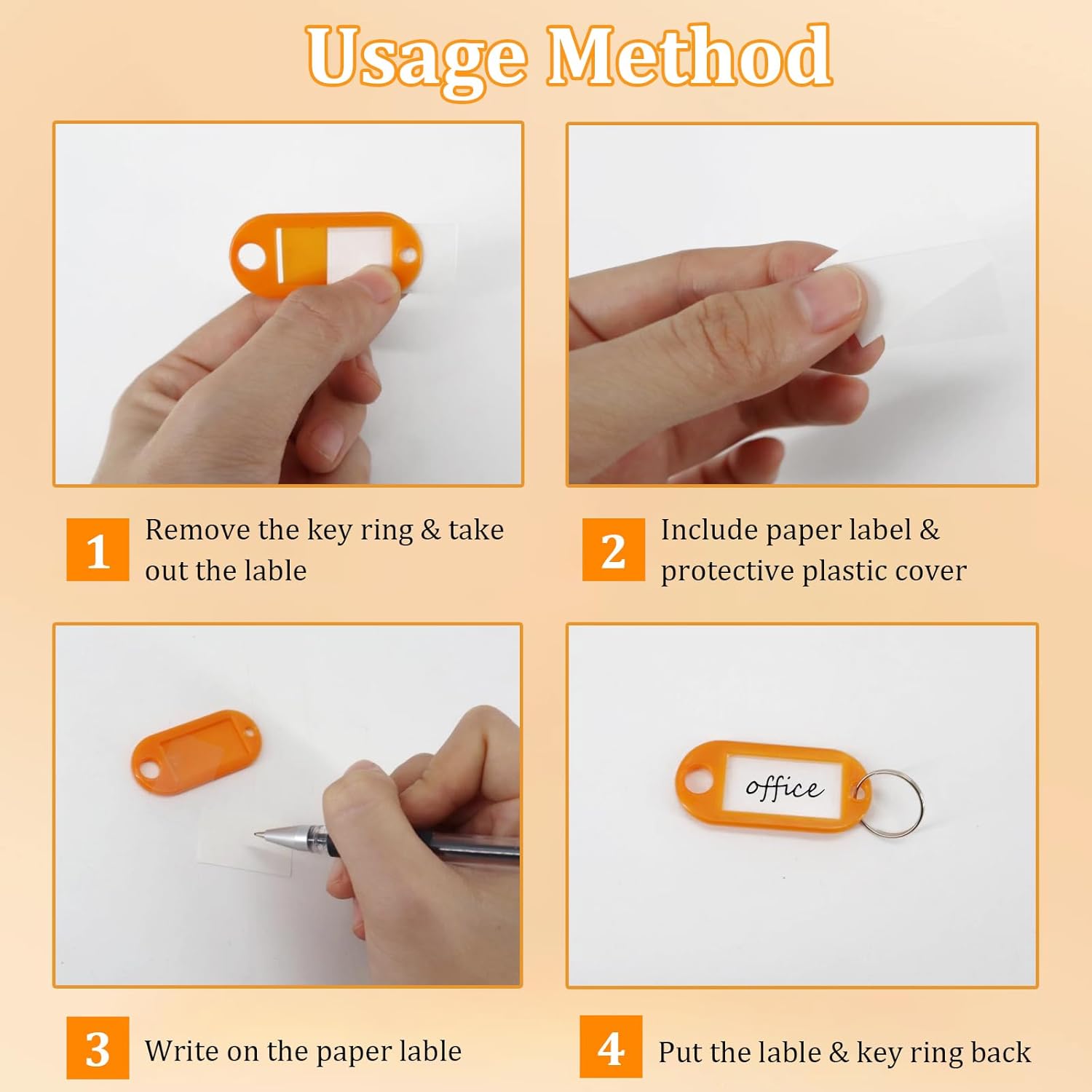 Portable Key Organizer with Handle, Fireproof and Waterproof Key Case, Key Holder with 54 Hooks and Tags Portable Key Storage Book for Offices Real Estate Agencies Hotels and Rental Management